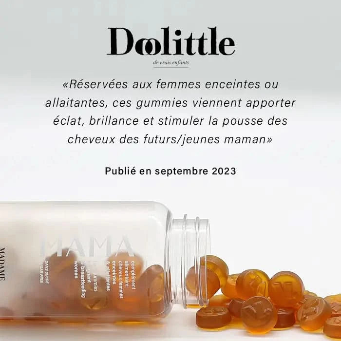 Madame La Présidente – Gummies Femmes Enceintes Allaitantes MAMA