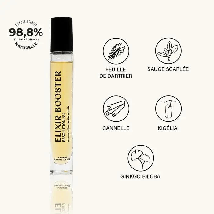 Madame La Présidente – Elixir Pousse Cheveux Résolution n°4