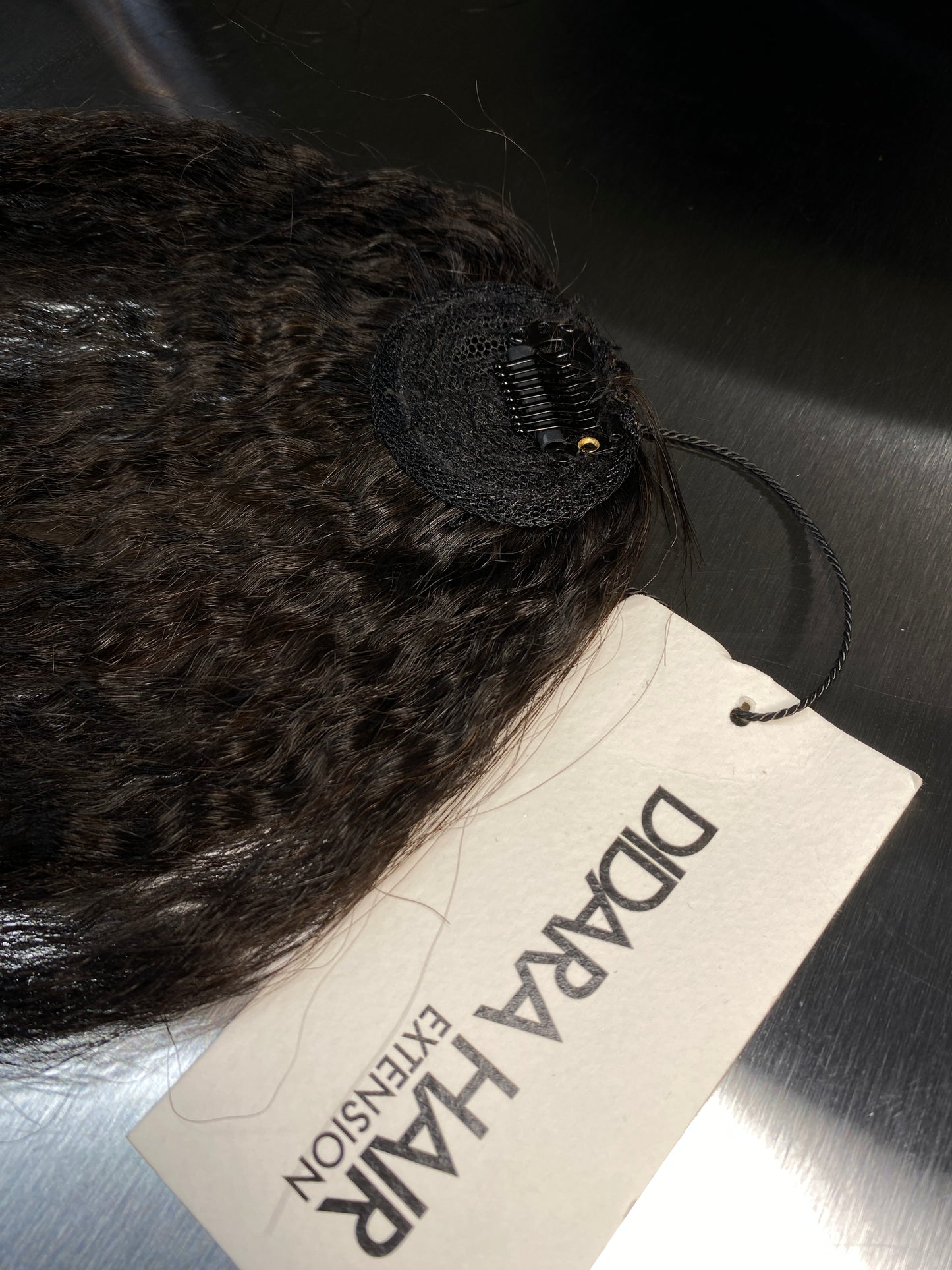 La Fascinante - Frange à Clips Kinky – Cheveux 100% Humains