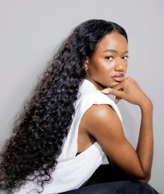 La Captivante – Mèche de tissage texture bouclée