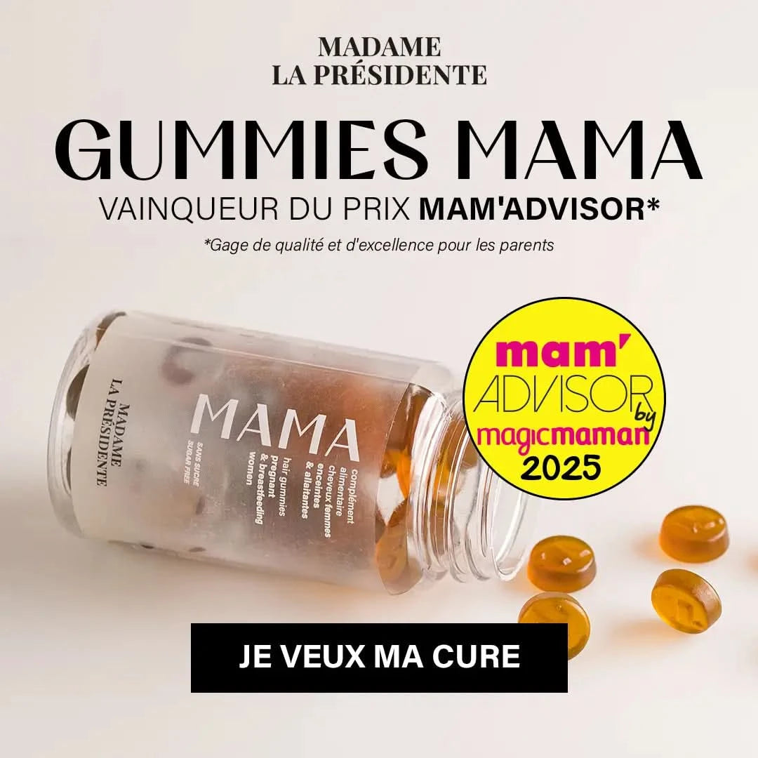 Madame La Présidente – Gummies Femmes Enceintes Allaitantes MAMA