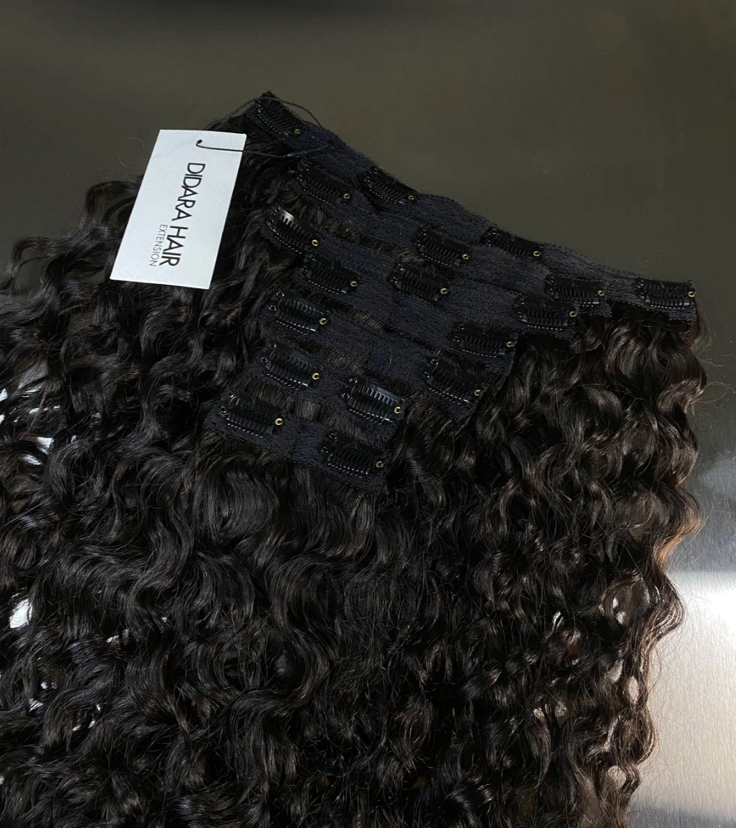 La captivante - Clips Bouclés – Extensions 100% Cheveux Humains