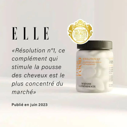 Madame La Présidente – Compléments Alimentaires Cheveux Résolution n°1