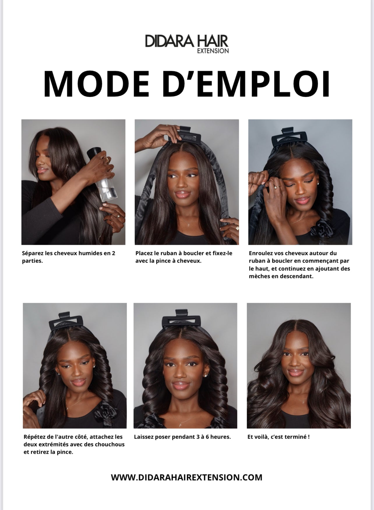 Extensions cheveux naturels 100% Raw Hair – Mèches vierges naturelles, faciles à coiffer et entretenir