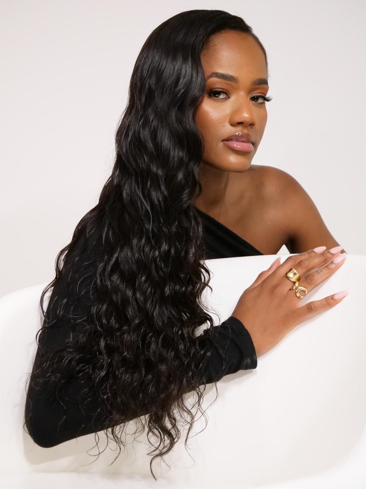 Extensions cheveux naturels 100% Raw Hair – Mèches vierges naturelles, faciles à coiffer et entretenir